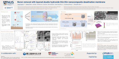 Preview of Boron removal with layered double hydroxide thin-film nanocomposite desalination membrane