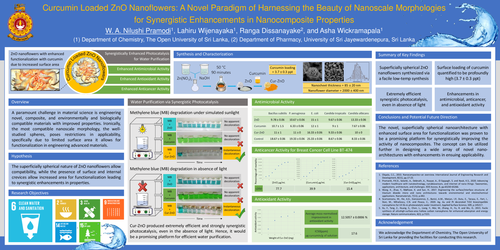 Preview of Curcumin Loaded ZnO Nanoflowers: A Novel Paradigm of Harnessing the Beauty of Nanoscale Morphologies for Synergistic Enhancements in Nanocomposite Properties
