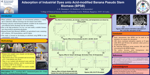 Preview of Adsorption of industrial dyes onto acid-modified banana pseudo stem biomass (BPSB)