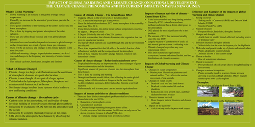 Preview of Impact of climate change on national development: the climate change phenomena and its current impacts in Papua New Guinea