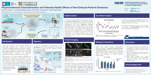 Preview of Physicochemical Characterisation and Potential Health Effects of Non-Exhaust Particle Emissions