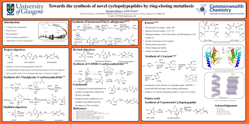 Preview of Towards the synthesis of novel cyclopolypeptides by ring-closing metathesis