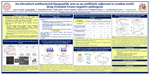Preview of An ultrashort antibacterial lipopeptide acts as an antibiotic adjuvant to combat multi-drug resistant Gram-negative pathogens
