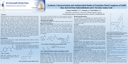 Thumbnail for Synthesis, characterization and antimicrobial studies of transition metal complexes of Schiff base derived from salicylaldehyde and l-tyrosine amino acid