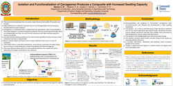 Thumbnail for Isolation and Functionalization of Carrageenan Produces a Composite with Increased Swelling Capacity