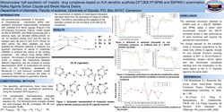 Thumbnail for MONONUCLEAR HALF-SANDWICH nd⁷ METALLO DRUG COMPLEXES BASED ON BIDENTATE N∩N DENDRITIC SCAFFOLDS: DFT (B3LYP; BP86 AND B3PW91) EXAMINATION.