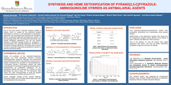 Thumbnail for Synthesis and heme detoxification of pyrano[2,3-c]pyrazole-aminoquinoline hybrids as antimalarial agents
