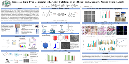 Preview of Nanoscale lipid drug conjugates as an efficient and alternative wound healing agent compared to conventional therapeutic agents.