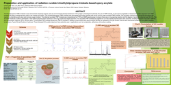Thumbnail for Preparation and application of radiation curable trimethylolpropane trioleate-based epoxy acrylate