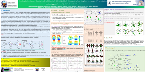 Preview of Unveiling the Non-Standard Chemical Bonds in PdII and PdIV- CH2-bridged Bis-N-Heterocyclic Carbene Complexes type catalyst: DFT Investigation.