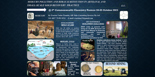 Preview of Mercury pollution and borax substitution in Artisanal and Small-Scale Gold Recovery practice