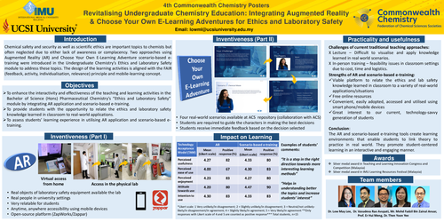 Preview of Revitalising Undergraduate Chemistry Education: Integrating Augmented Reality and Choose Your Own E-Learning Adventures for Ethics and Laboratory Safety