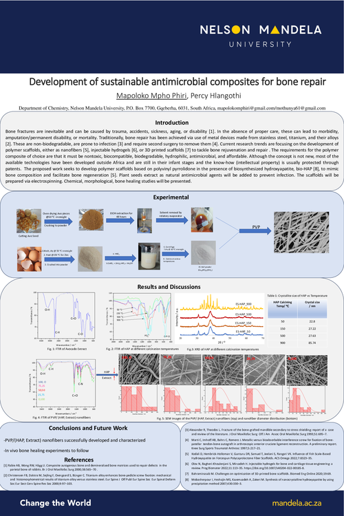 Preview of Development of sustainable antimicrobial composites for bone repair