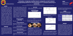 Thumbnail for Evaluation of alginate-modified starch composite as shell material to encapsulate bacteria for the prevention of D. cymosum poisoning in ruminants