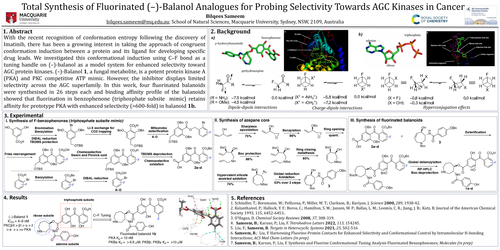 Preview of Fluorinated (–)- Balanol Analogues for Probing Responses of Homologous ATP Sites of PKC and PKB/AGC Kinases