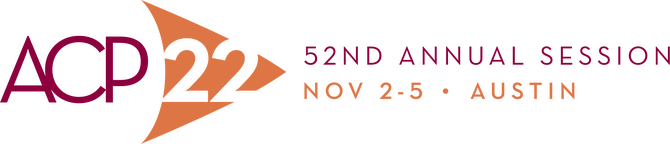 2022 ACP Annual Session banner