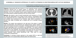 Thumbnail for A Minimally Invasive Approach To Aortic Stenosis In Dextrocardia With Situs Inversus