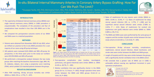Preview of In-situ Bilateral Internal Mammary Arteries In Coronary Artery Bypass Grafting: How Far Can We Push The Limit?