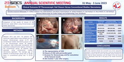 Thumbnail for Clinical Outcome Of Thoracoscopic Vsd Closure Versus Conventional Median Sternotomy