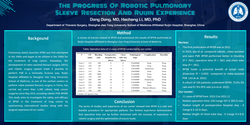 Thumbnail for The Progress Of Robotic Pulmonary Sleeve Resection And Ruijin Experience