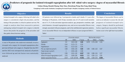Thumbnail for Predictors Of Prognosis For Isolated Tricuspid Regurgitation After Left -sided Valve Surgery: Degree Of Myocardial Fibrosis