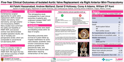 Thumbnail for Five-year Clinical Outcomes Of Isolated Aortic Valve Replacement Via Right Anterior Mini-thoracotomy