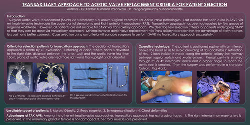 Preview of TRANSAXILLARY APPROACH TO AORTIC VALVE