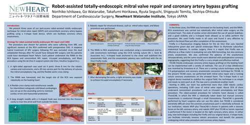 Preview of Robot-assisted Totally-endoscopic Mitral Valve Repair And Coronary Artery Bypass Grafting