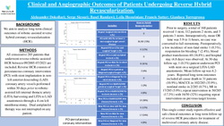 Thumbnail for Clinical And Angiographic Outcomes Of Patients Undergoing Reverse Hybrid Revascularization