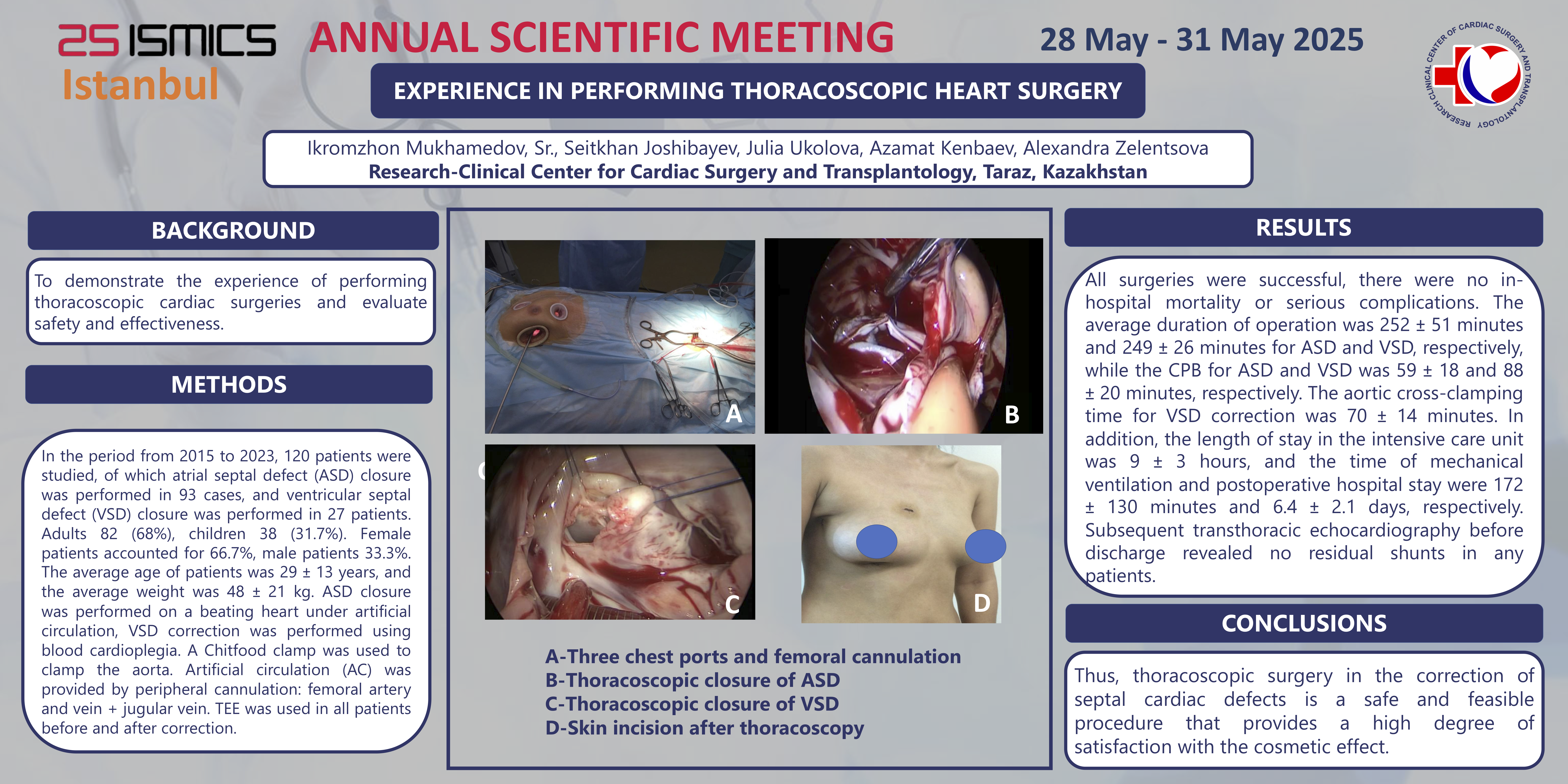 Preview of EXPERIENCE IN PERFORMING THORACOSCOPIC HEART SURGERY