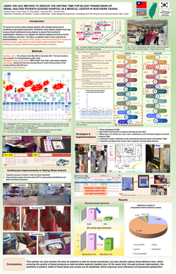 Thumbnail for USING THE QCC METHOD TO REDUCE THE WAITING TIME FOR BLOOD TRANSFUSION OF RENAL DIALYSIS PATIENTS ACROSS HOSPITAL IN A MEDICAL CENTER IN NORTHERN TAIWAN