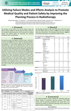 Preview of UTILIZING FAILURE MODES AND EFFECTS ANALYSIS TO PROMOTE MEDICAL QUALITY AND PATIENT SAFETY BY IMPROVING THE PLANNING PROCESS IN RADIOTHERAPY