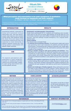 Thumbnail for WHAT PERCEPTION AND EXPECTATION IS FOR PAID CAREGIVERS: A QUALITATIVE STUDY FOCUSED ON INPATIENTS AND THEIR RELATIVES