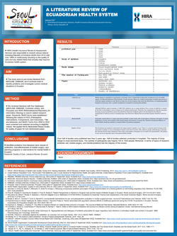 Preview of AN EXPLORATORY RESEARCH ON QUALITY OF HEALTHCARE IN ECUADOR FOR THE IDB-HIRA JOINT CONSULTATION PROJECT ON HEALTH POLICY: A SYSTEMATIC REVIEW
