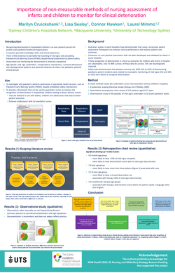 Thumbnail for IMPORTANCE OF NON-MEASURABLE METHODS OF NURSING ASSESSMENT OF INFANTS AND CHILDREN TO MONITOR FOR CLINICAL DETERIORATION