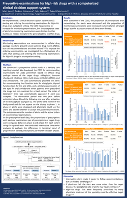 Preview of COMPUTERIZED CLINICAL DECISION SUPPORT SYSTEM TO ADHERE TO PRE-PRESCRIPTION EXAMINATIONS FOR HIGH-RISK DRUGS