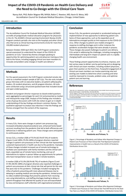 Thumbnail for IMPACT OF THE COVID-19 PANDEMIC ON HEALTH CARE DELIVERY AND THE NEED TO CO-DESIGN WITH THE CLINICAL CARE TEAM