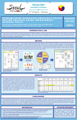 Thumbnail for STREAMLINING RADIATION ONCOLOGY POLICY REVIEW PROCESS USING IMPROVEMENT SCIENCE TOOLS