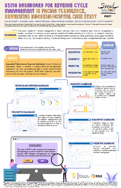 Thumbnail for USING DASHBOARD FOR REVENUE CYCLE MANAGEMENT IN FACING TURBULENCE, UNIVERSITAS INDONESIA HOSPITAL CASE STUDY