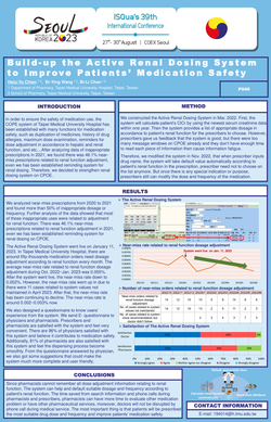 Thumbnail for BUILD-UP THE ACTIVE RENAL DOSING SYSTEM TO IMPROVE PATIENTS’ MEDICATION SAFETY