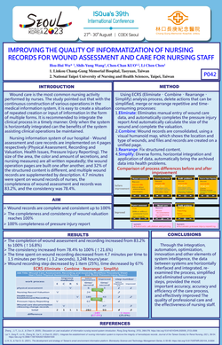 Thumbnail for IMPROVING THE QUALITY OF INFORMATIZATION OF NURSING RECORDS FOR WOUND ASSESSMENT AND CARE FOR NURSING STAFF