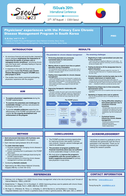 Thumbnail for PHYSICIANS' EXPERIENCES OF THE PRIMARY CARE CHRONIC DISEASE MANAGEMENT PROGRAM