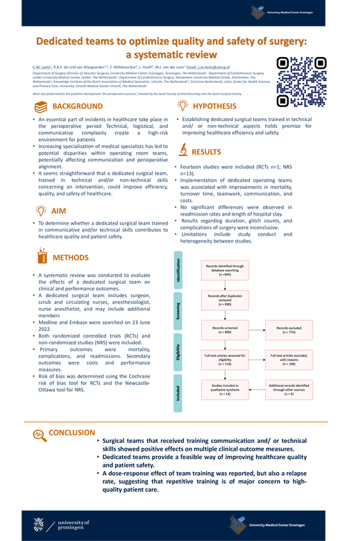 Preview of DEDICATED TEAMS TO OPTIMIZE QUALITY AND SAFETY OF SURGERY