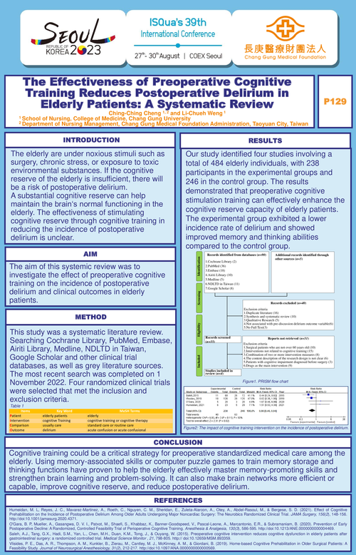 Preview of THE EFFECTIVENESS OF PREOPERATIVE COGNITIVE TRAINING REDUCES POSTOPERATIVE DELIRIUM IN ELDERLY PATIENTS: A SYSTEMATIC REVIEW