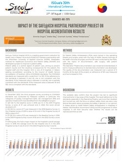 Thumbnail for IMPACT OF THE SAFE@KCH HOSPITAL PARTNERSHIP PROJECT ON HOSPITAL ACCREDITATION RESULTS