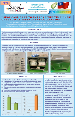 Thumbnail for USING CASE CART TO IMPROVE THE TIMELINESS OF SURGICAL INSTRUMENT COLLECTION