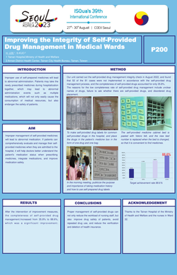 Thumbnail for IMPROVING THE INTEGRITY OF SELF-PROVIDED DRUG MANAGEMENT IN MEDICAL WARDS