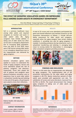 Thumbnail for THE EFFECT OF GERIATRIC SIMULATION GAMES ON IMPROVING FALLS AMONG OLDER ADULTS IN EMERGENCY DEPARTMENT