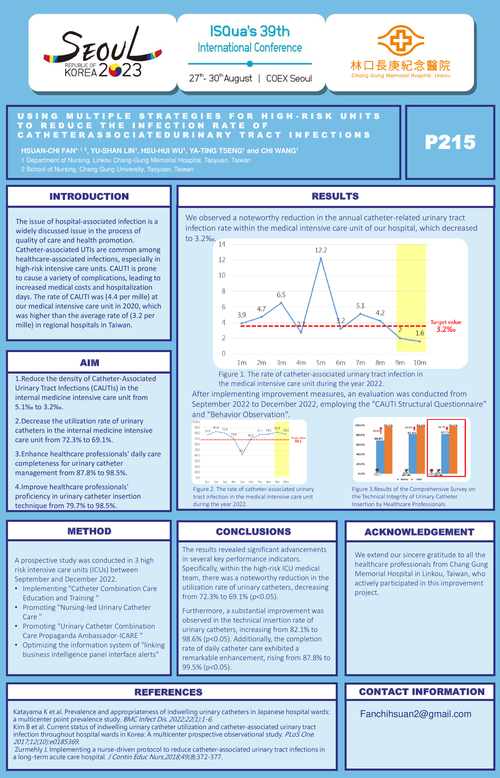 Preview of USING MULTIPLE STRATEGIES FOR HIGH-RISK UNITS TO REDUCE THE INFECTION RATE OF CATHETER-ASSOCIATED URINARY TRACT INFECTIONS