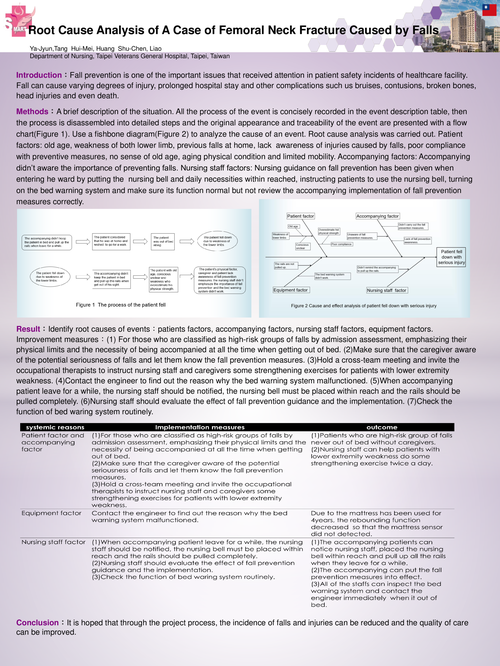 Preview of ROOT CAUSE ANALYSIS OF A CASE OF FEMORAL NECK FRACTURE CAUSED BY FALLS
